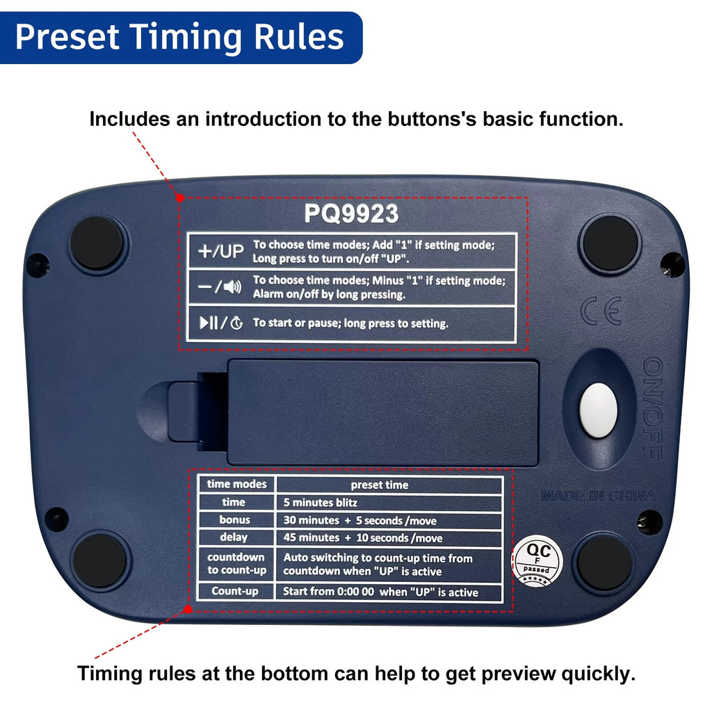 Digital Basic Chess Clock