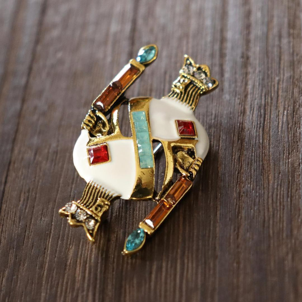 Chess Themed Creative Brooch
