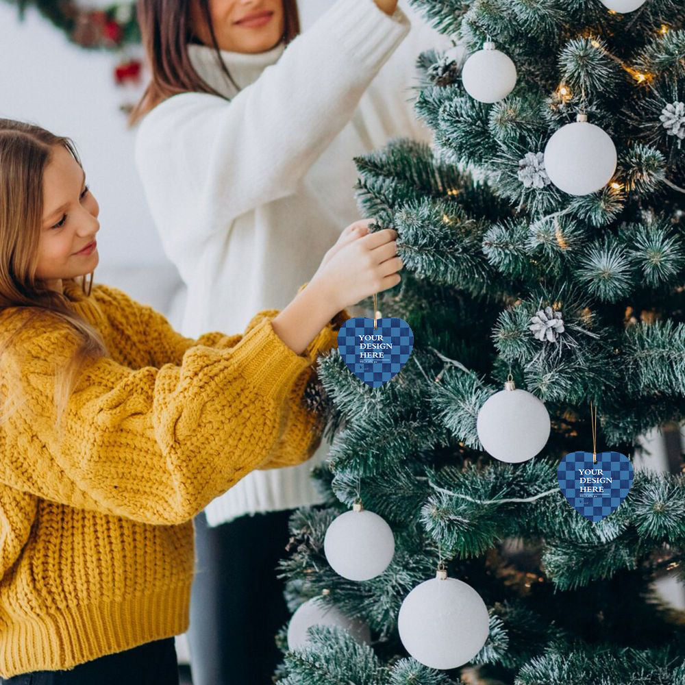 Acrylic Shaped Pendant (Love)