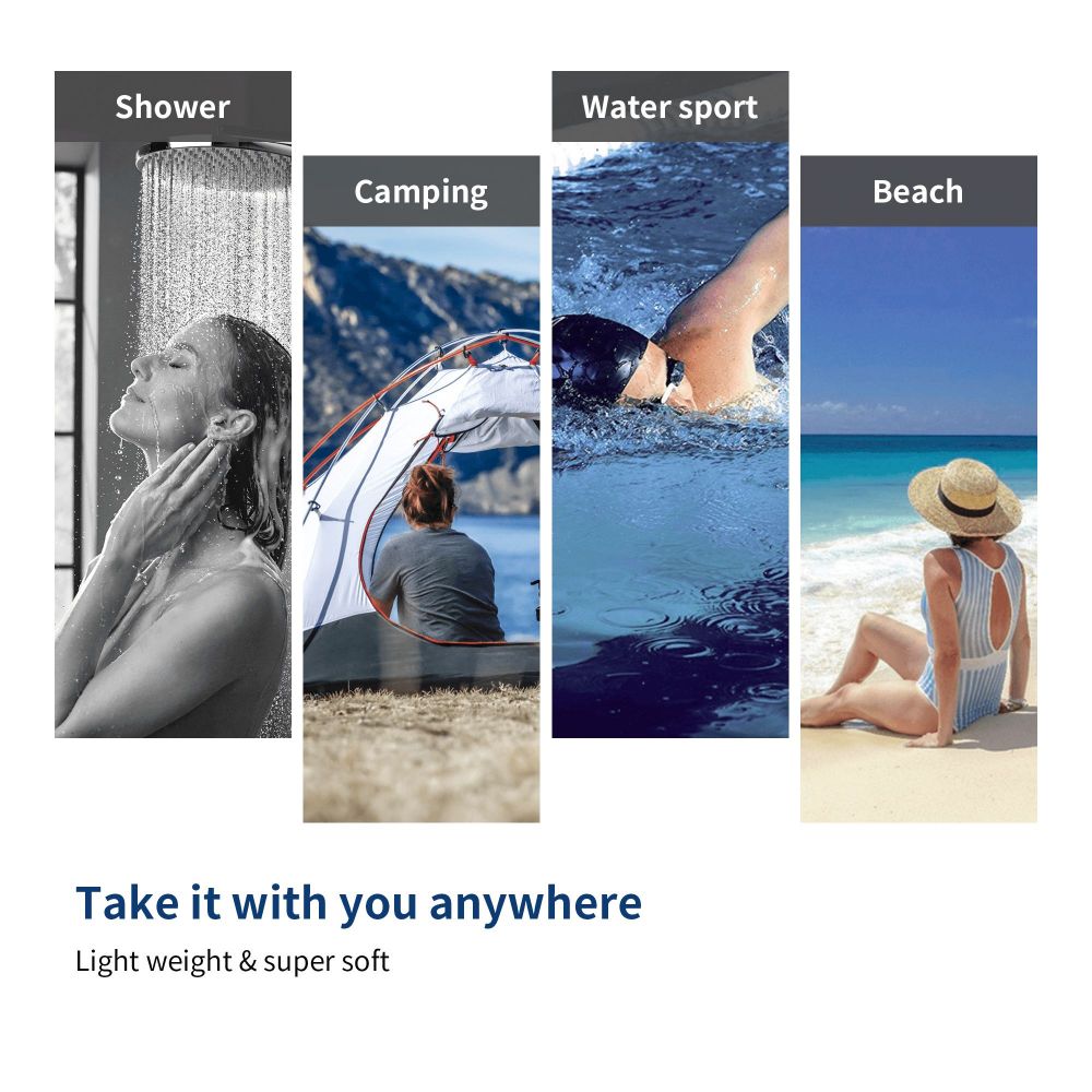 Peach Skin Velvet Beach Towel (horizontal style)