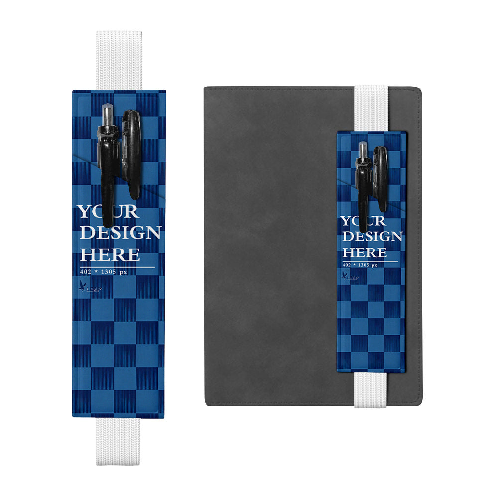Leather Pen Holder Bookmark