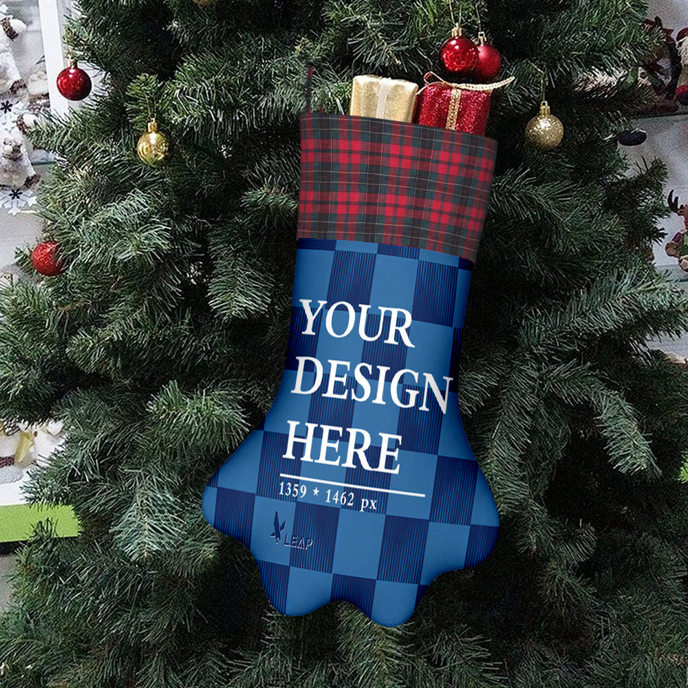 Christmas pet pow socking