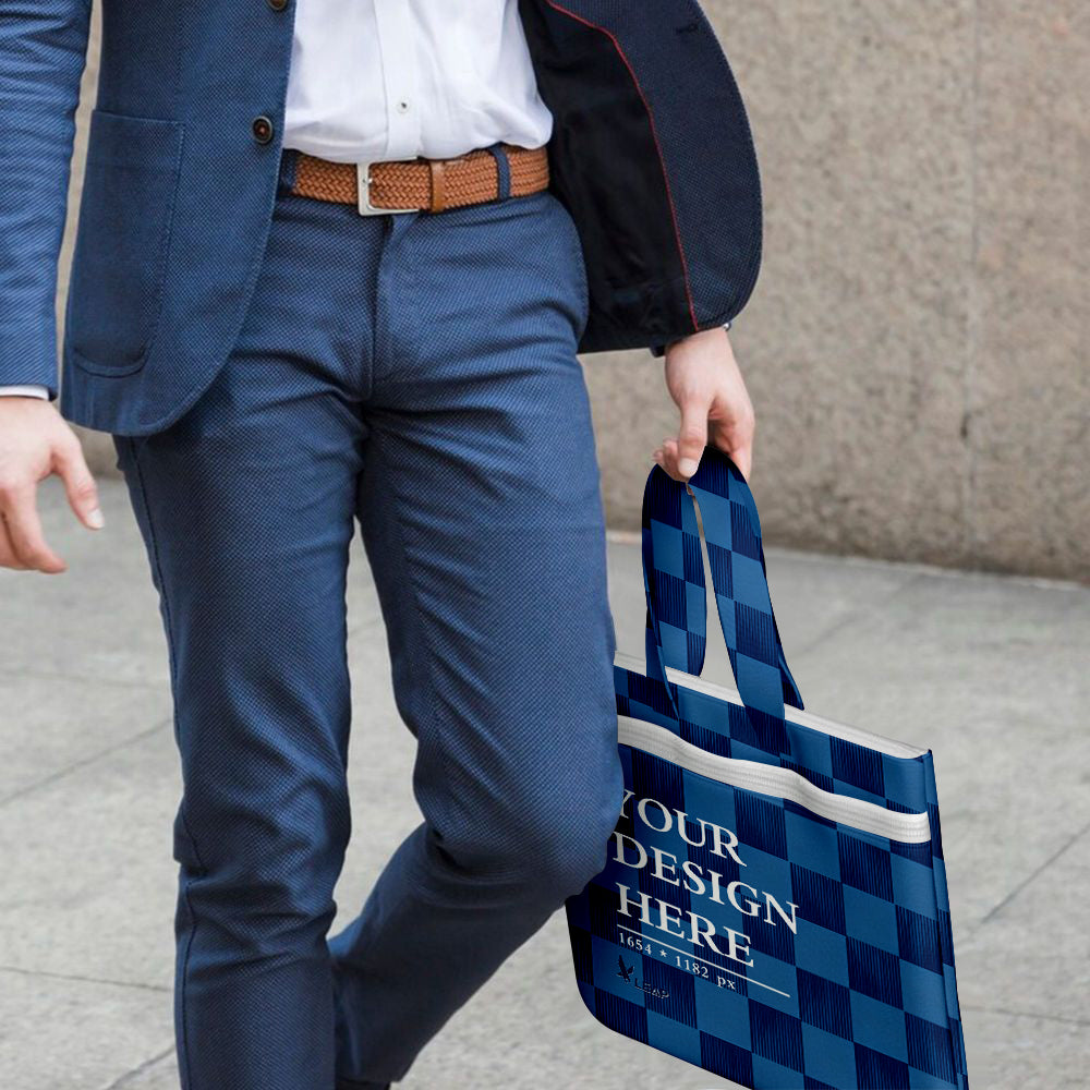 Canvas Tote File Bag