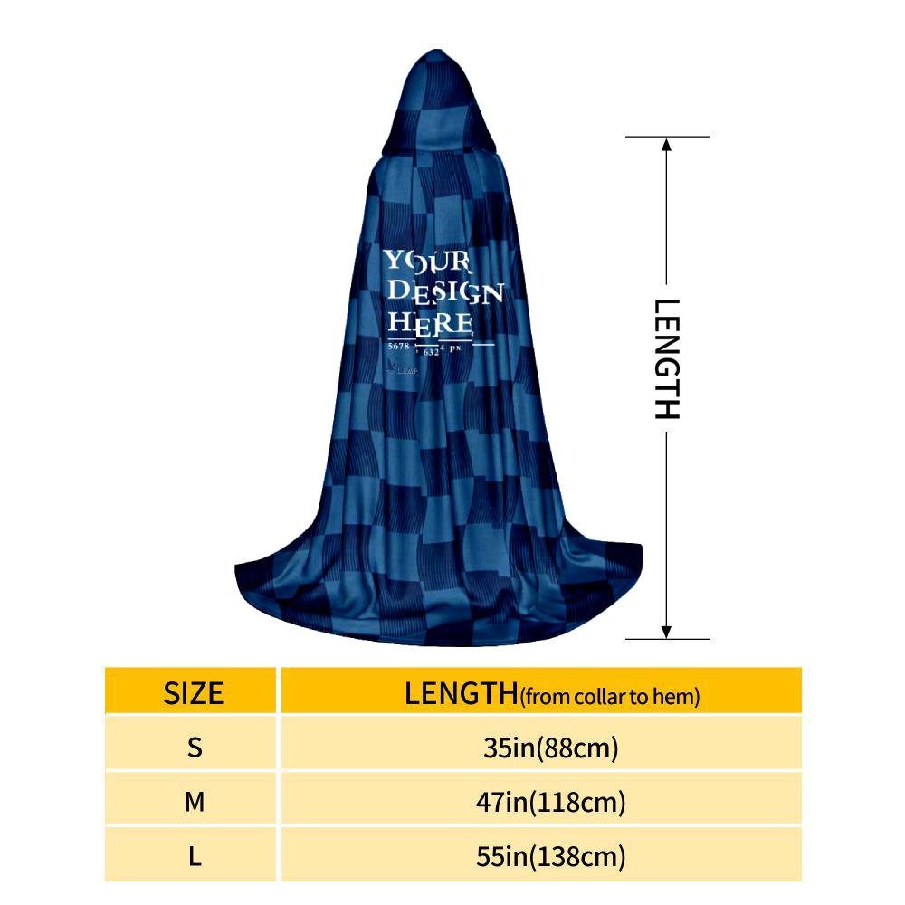 Hooded Cape For Teenagers