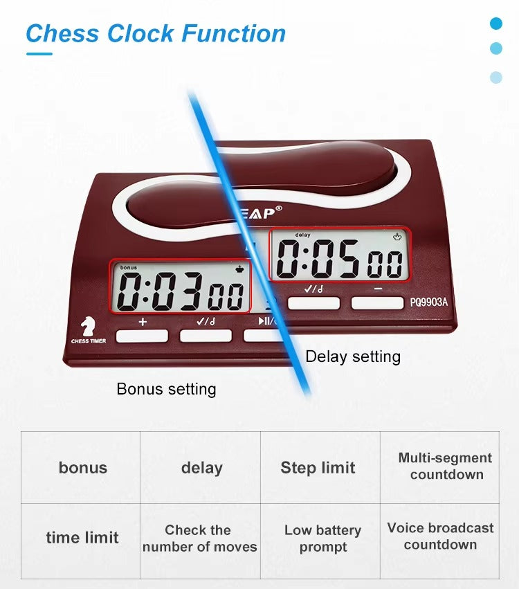 Digital Professional Chess Clock