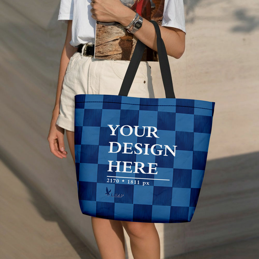 Paper Reusable Shopping Tote Bag