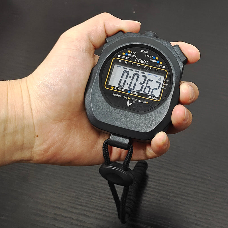 PC894 Electronic Stop watch Large Scale Digital Running Timer