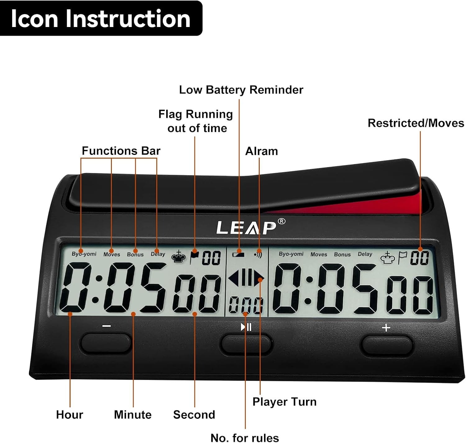 Digital Professional Chess Clock