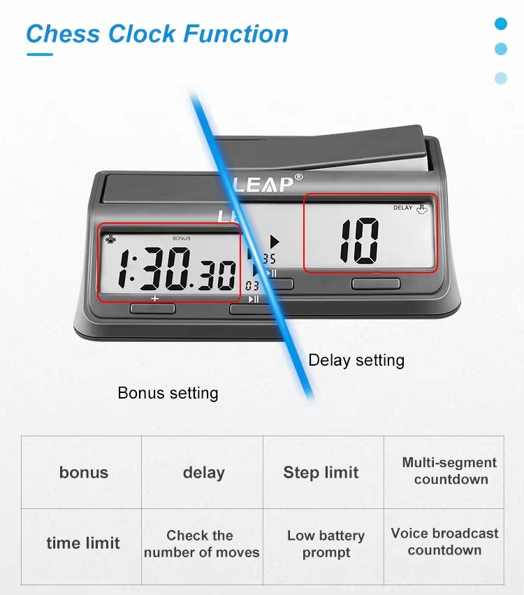 Digital Professional chess clock