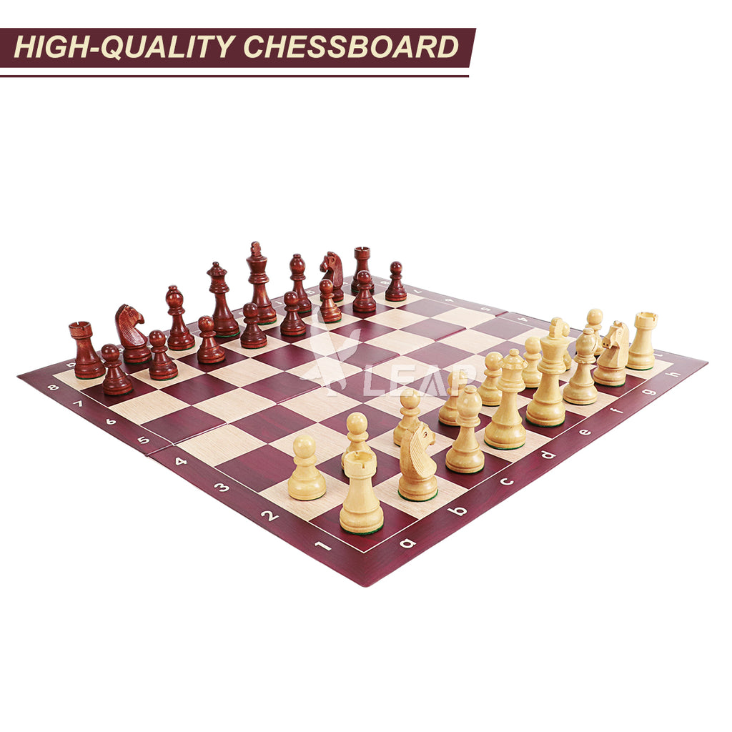 WG-QP16W Red Chess Board