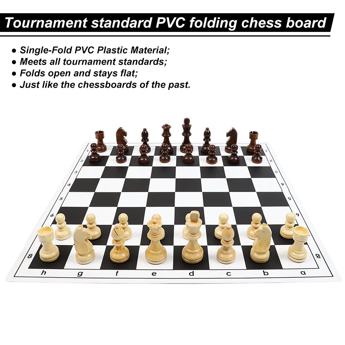 WG-QP16 Black Chess Board