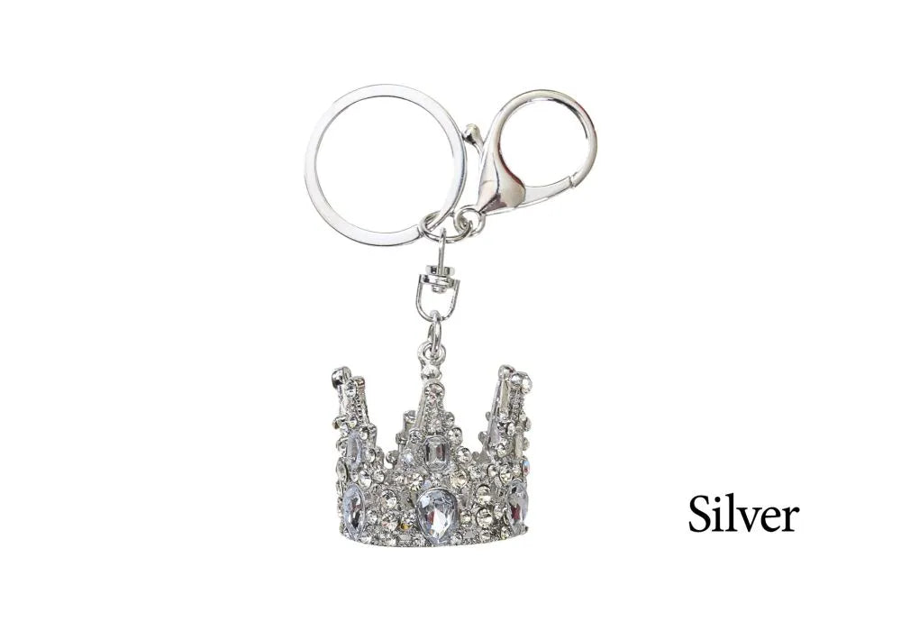 Metal Queen's Crown Keychain